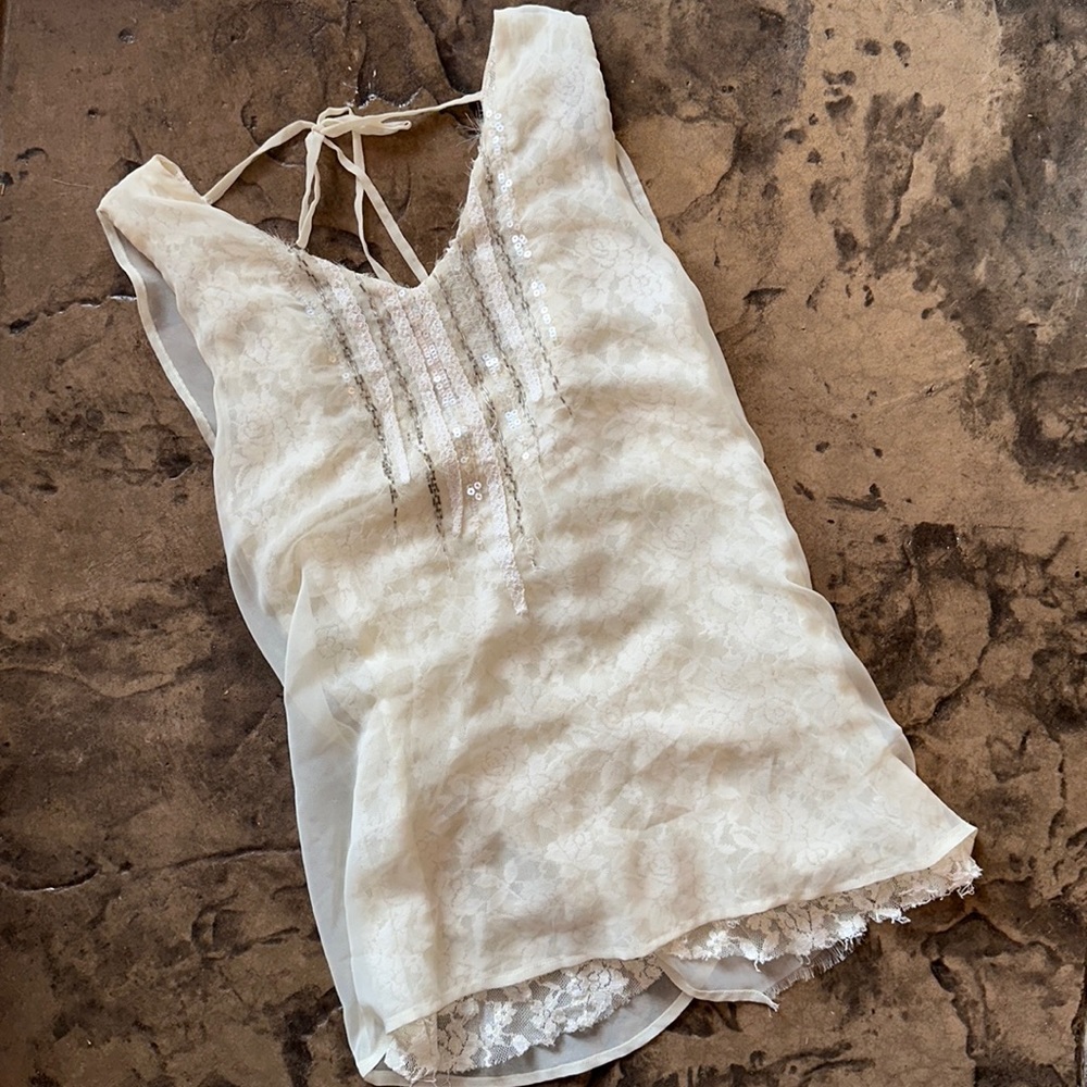 BKE white tank top
